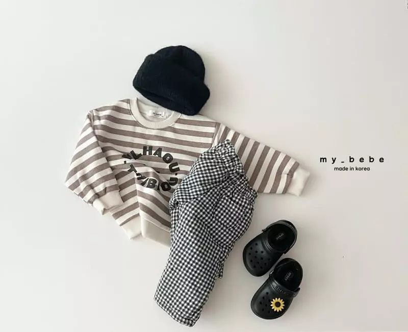 My Bebe - Korean Baby Fashion - #babyfashion - Circle Sweatshirt - 8