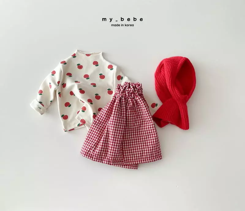 My Bebe - Korean Baby Fashion - #babyfashion - Paint Turtleneck Tee - 7
