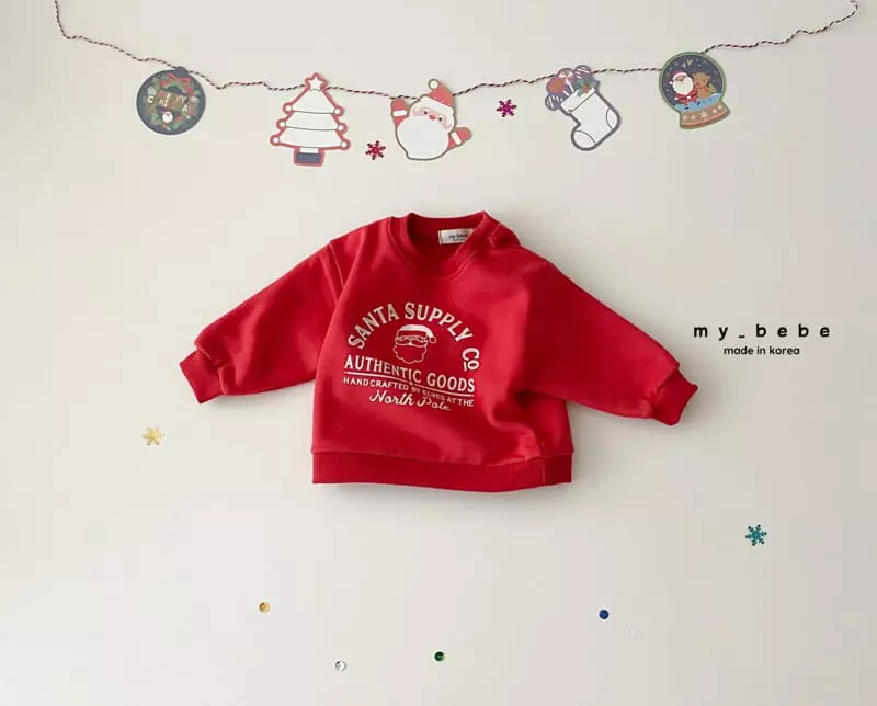 My Bebe - Korean Baby Fashion - #babyfever - Snata Sweatshirt - 11