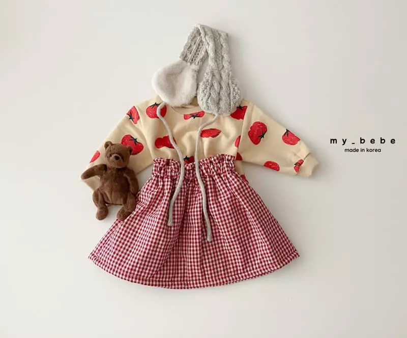 My Bebe - Korean Baby Fashion - #babyfever - Winter Paint Sweatshirt - 11