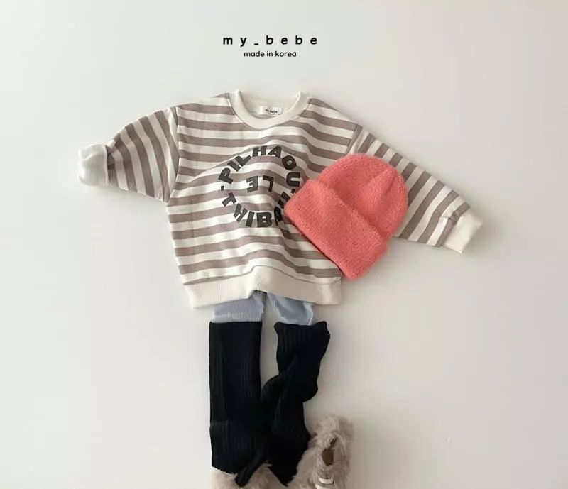 My Bebe - Korean Baby Fashion - #babyfever - Circle Sweatshirt - 9