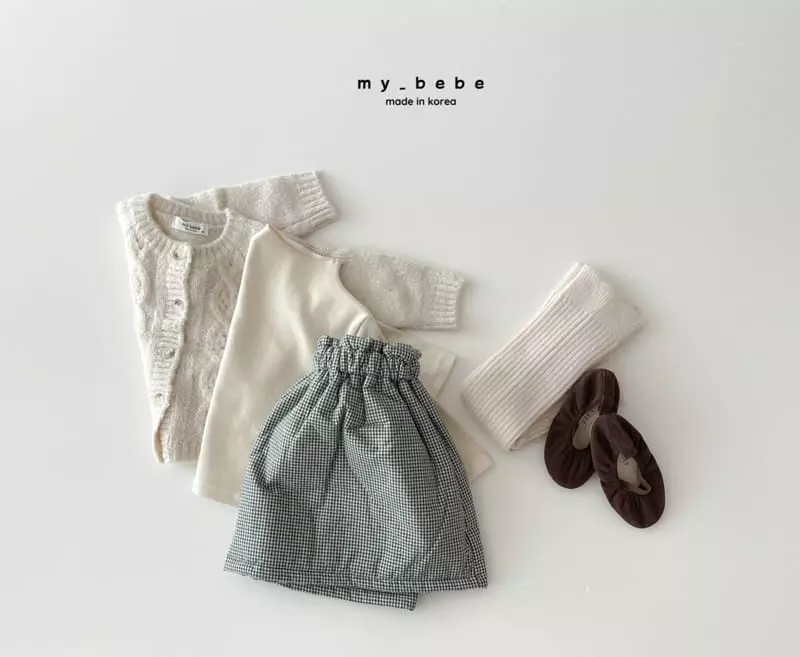 My Bebe - Korean Baby Fashion - #babyfever - Basic Turtleneck Tee - 7