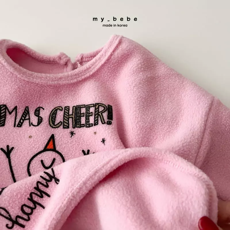 My Bebe - Korean Baby Fashion - #babylifestyle - Snowman Piping Tee - 12