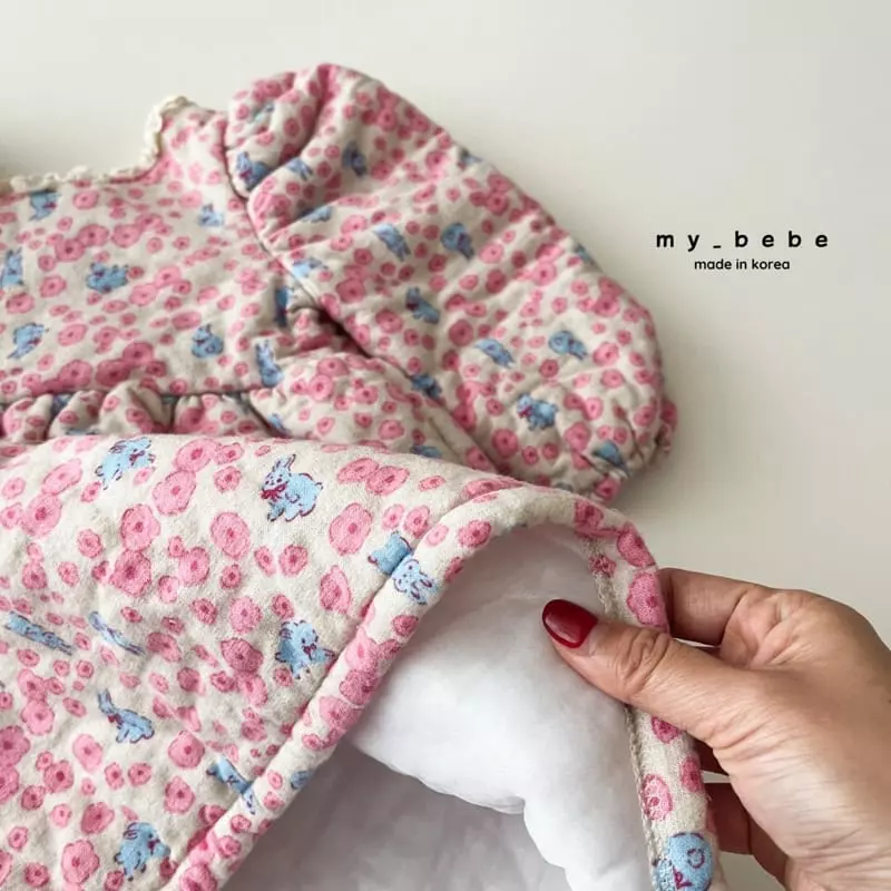 My Bebe - Korean Baby Fashion - #babylifestyle - Popo Bonding One-piece - 9