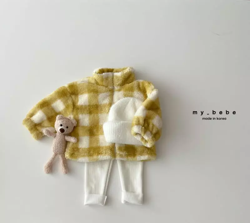 My Bebe - Korean Baby Fashion - #babyoninstagram - Winter Fleece Leggings - 3