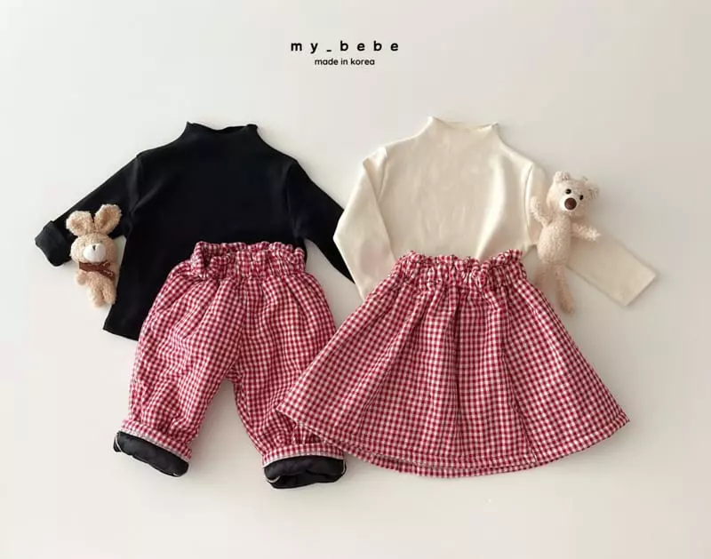 My Bebe - Korean Baby Fashion - #babyoninstagram - Basic Turtleneck Tee - 10
