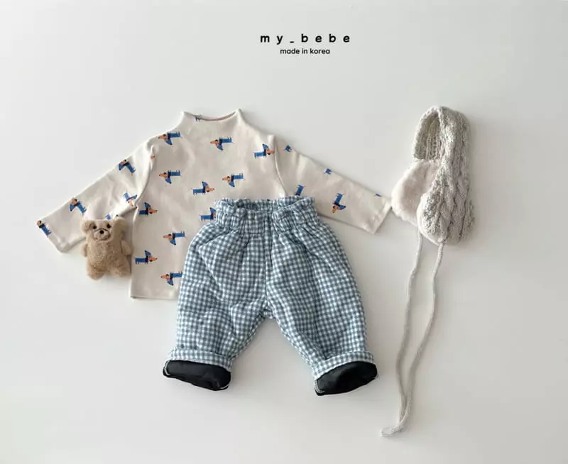 My Bebe - Korean Baby Fashion - #babyootd - Mink Earmuffs - 7