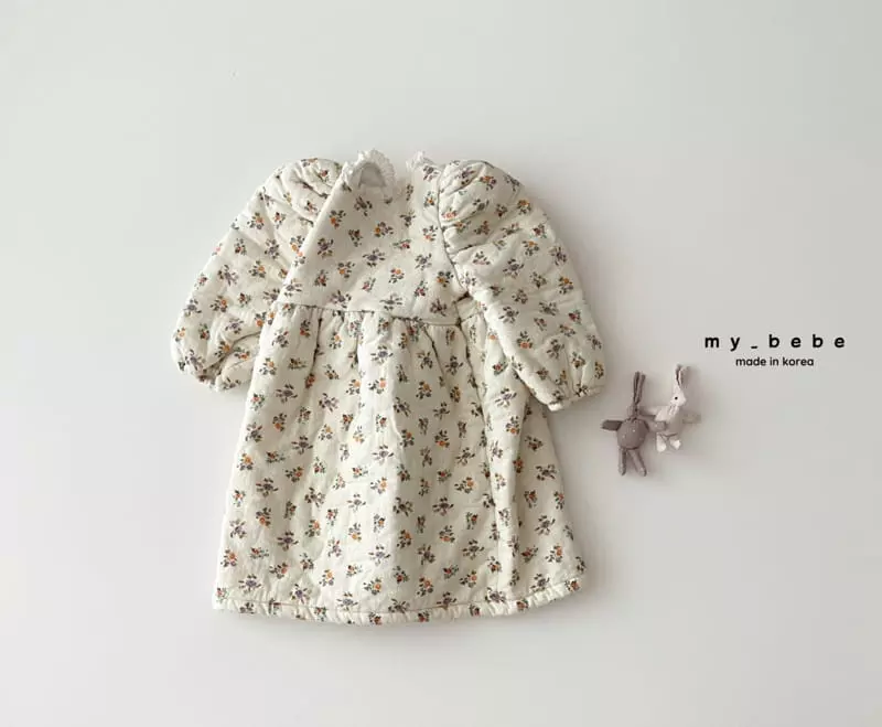 My Bebe - Korean Baby Fashion - #babyootd - Popo Bonding One-piece - 11