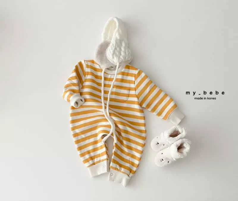 My Bebe - Korean Baby Fashion - #babyoutfit - Mink Earmuffs - 8