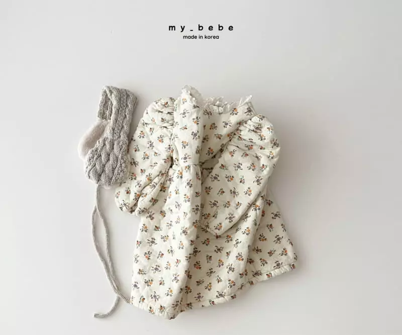 My Bebe - Korean Baby Fashion - #babyoutfit - Popo Bonding One-piece - 12