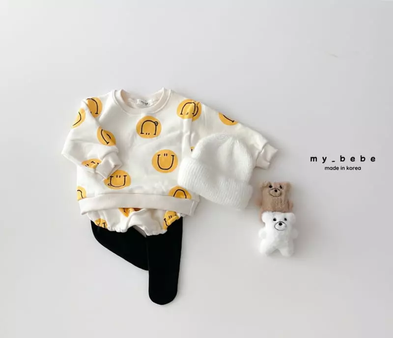 My Bebe - Korean Baby Fashion - #babyoutfit - Winter Bloomer Set - 9