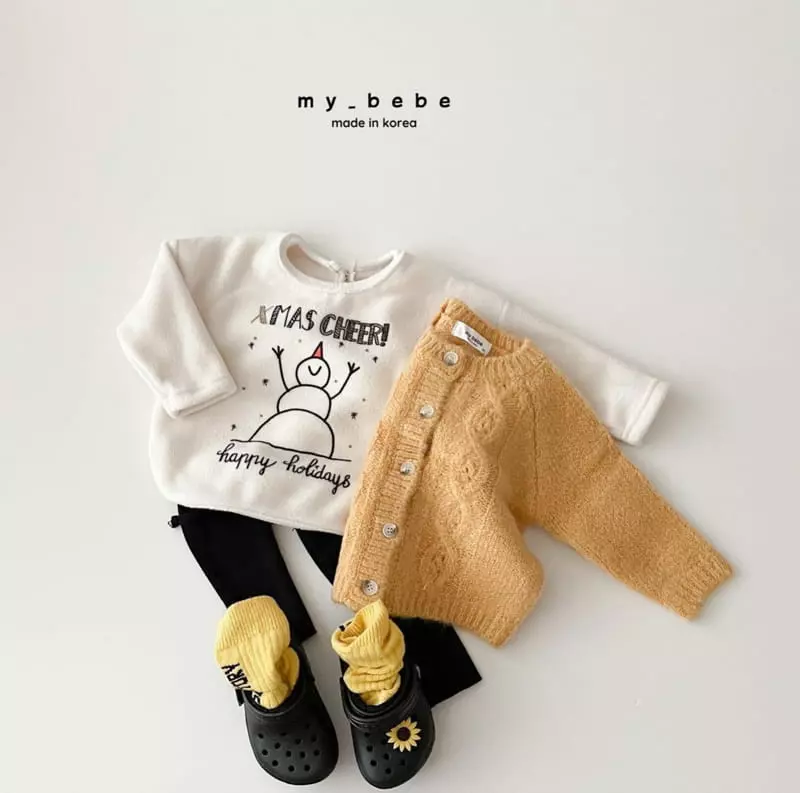 My Bebe - Korean Baby Fashion - #babywear - Twist Cardigan - 8