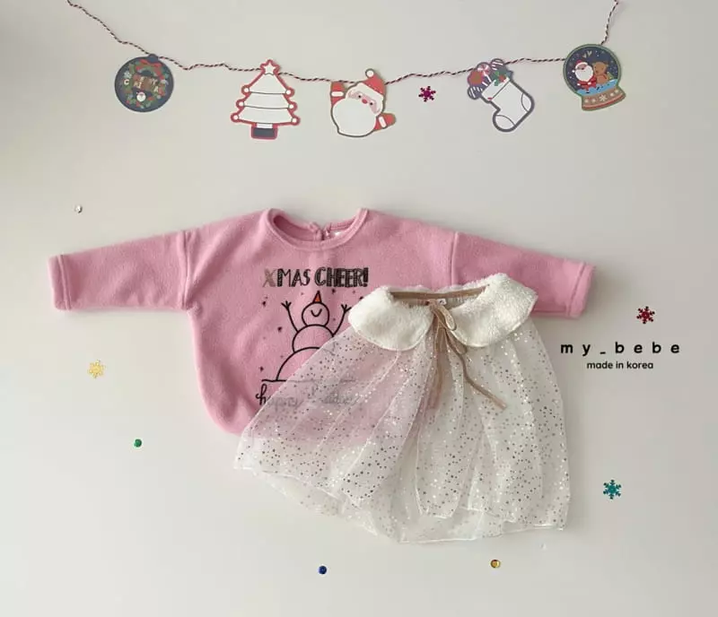 My Bebe - Korean Baby Fashion - #babywear - Christmas Cape - 6