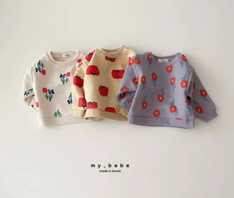 My Bebe - Korean Baby Fashion - #babywear - Winter Paint Sweatshirt - 3