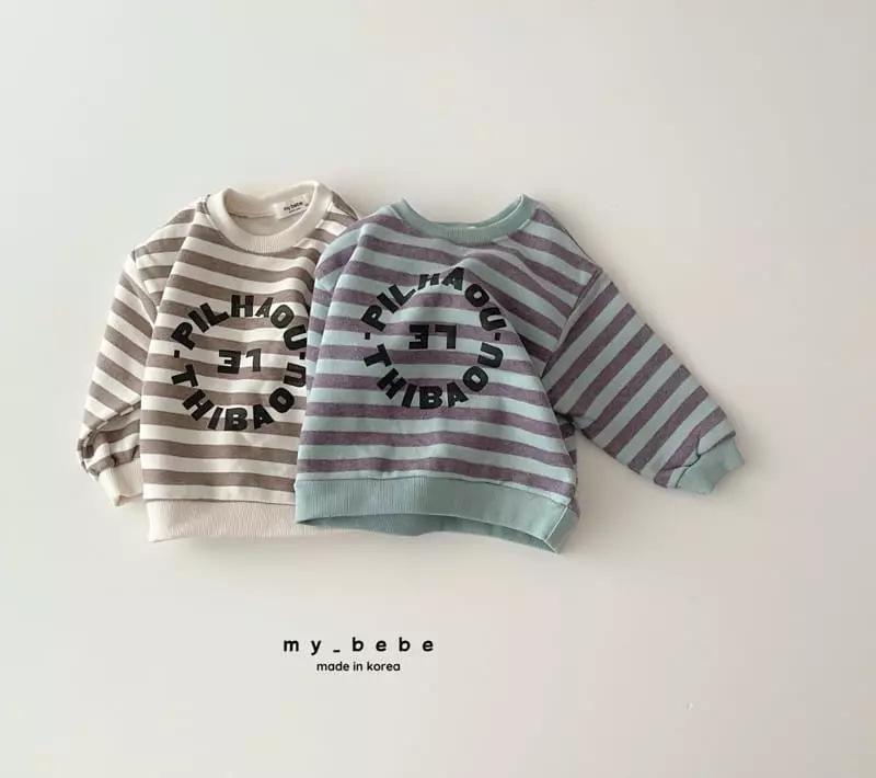 My Bebe - Korean Baby Fashion - #babywear - Circle Sweatshirt
