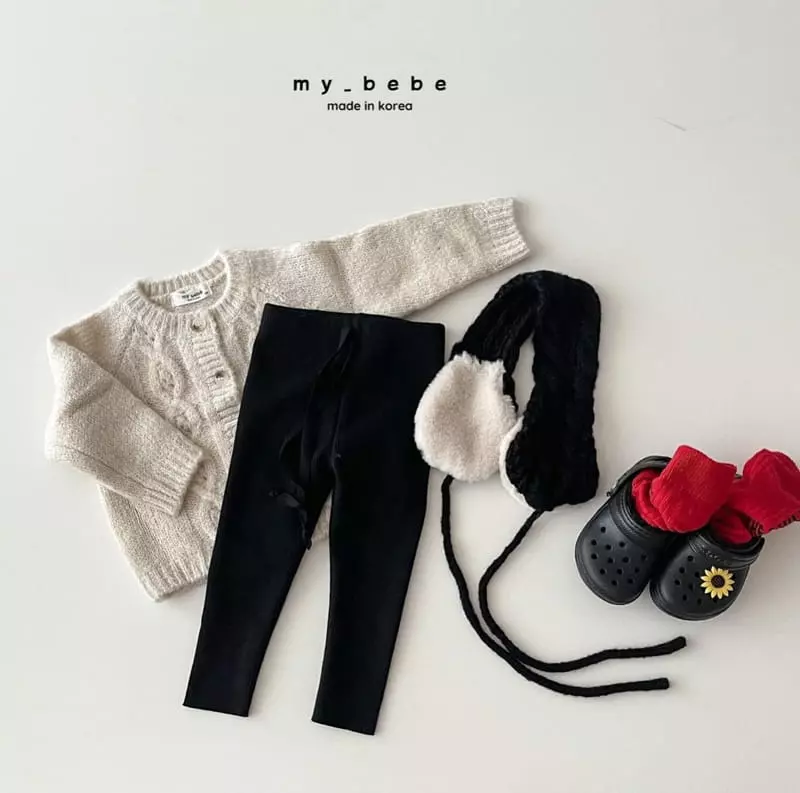 My Bebe - Korean Baby Fashion - #onlinebabyboutique - Twist Cardigan - 9