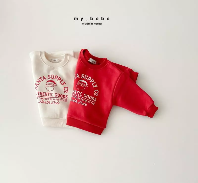 My Bebe - Korean Baby Fashion - #babywear - Snata Sweatshirt - 4