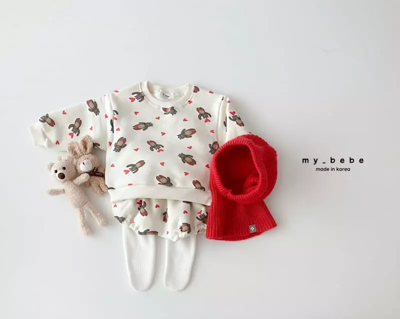 My Bebe - Korean Baby Fashion - #onlinebabyboutique - Soft Foot Leggings - 10