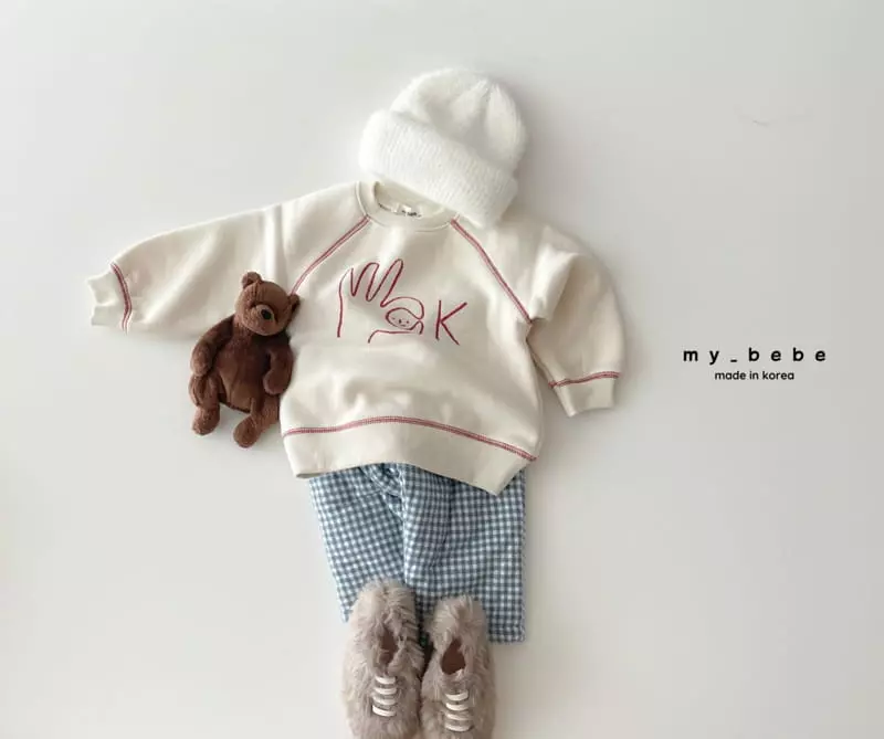 My Bebe - Korean Baby Fashion - #onlinebabyboutique - Bonding Pumpkin Pants - 9