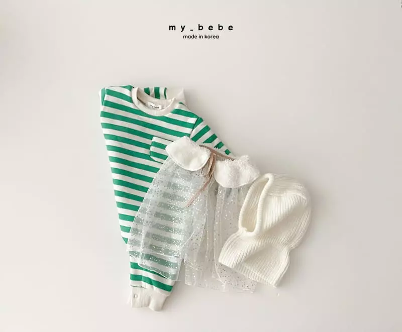 My Bebe - Korean Baby Fashion - #onlinebabyshop - Christmas Cape - 8