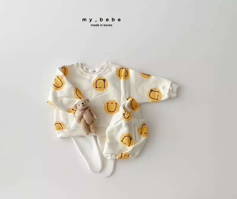 My Bebe - Korean Baby Fashion - #smilingbaby - Soft Foot Leggings - 12