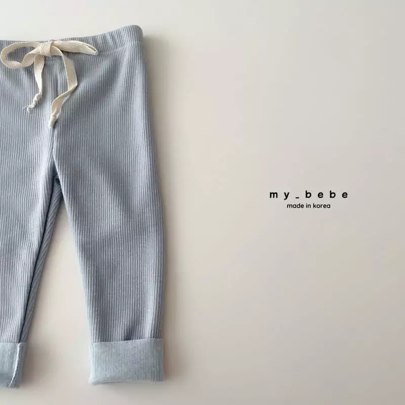 My Bebe - Korean Baby Fashion - #smilingbaby - Winter Fleece Leggings - 10