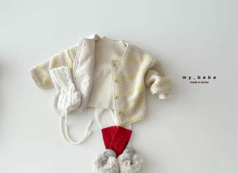 My Bebe - Korean Baby Fashion - #smilingbaby - Dumble Reversible Jacket - 8