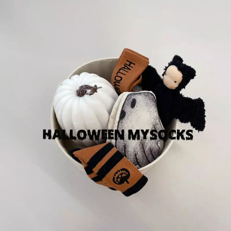 My Socks - Korean Children Fashion - #Kfashion4kids - Pumpkin Head Dress - 11