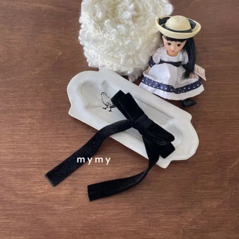 My Socks - Korean Children Fashion - #childofig - Romantic Ribbon Hairpin - 3