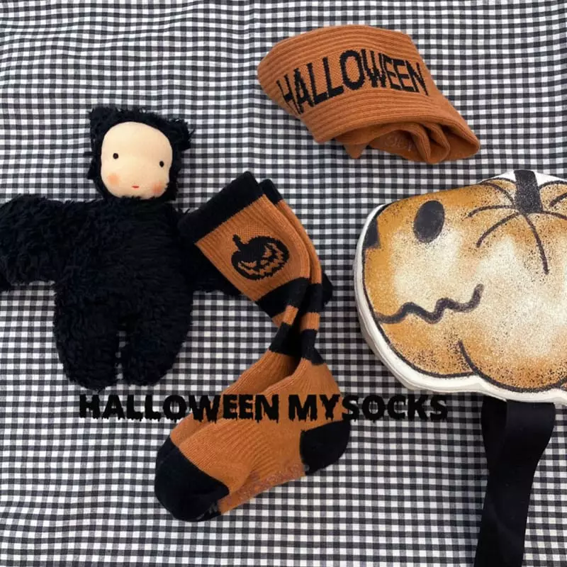 My Socks - Korean Children Fashion - #discoveringself - Pumpkin Head Dress - 6