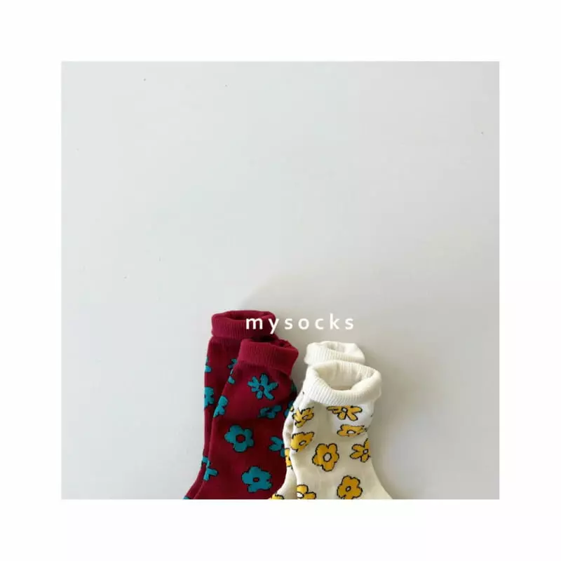 My Socks - Korean Children Fashion - #kidsshorts - Gayagum Socks Set - 4
