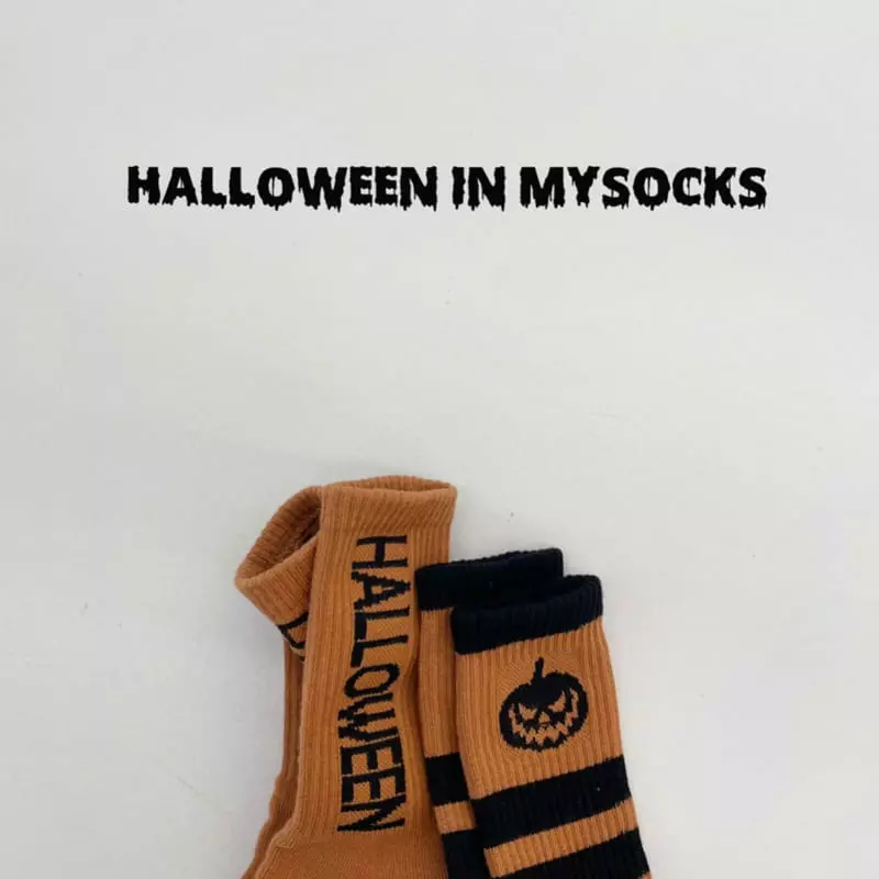 My Socks - Korean Children Fashion - #kidzfashiontrend - Halloween Set - 9