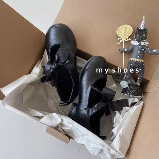My Socks - Korean Children Fashion - #littlefashionista - Trumpet Flats - 5