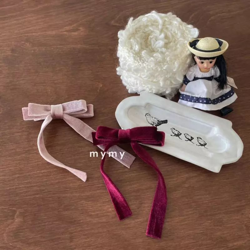My Socks - Korean Children Fashion - #prettylittlegirls - Romantic Ribbon Hairpin