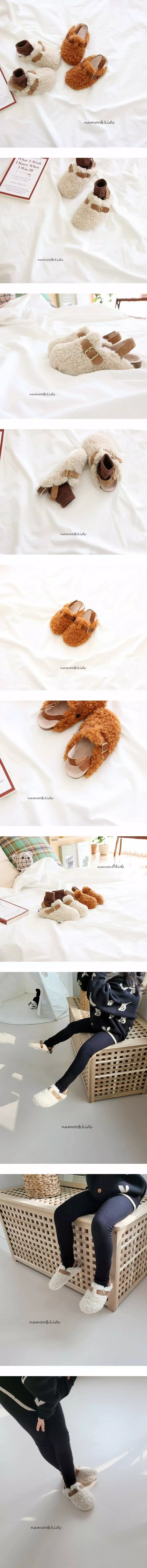 Namoo & Kids - Korean Children Fashion - #Kfashion4kids - Soy Fleece Mule