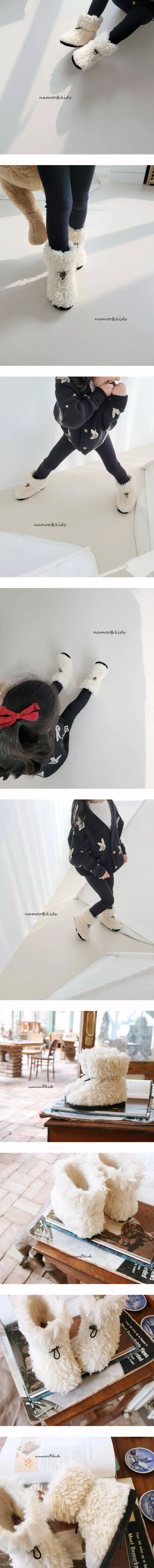 Namoo & Kids - Korean Children Fashion - #toddlerclothing - Terry Fleece Boots