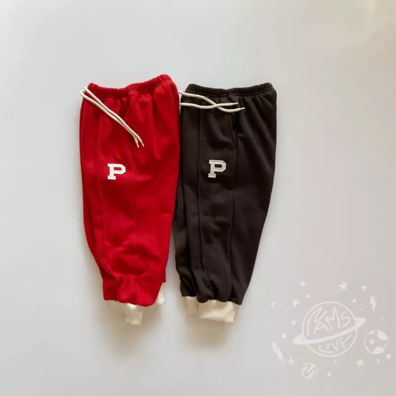 Nams - Korean Children Fashion - #Kfashion4kids - P Embrodiery Pants - 3