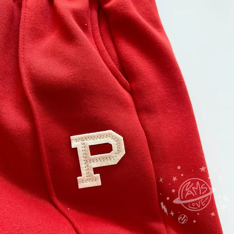 Nams - Korean Children Fashion - #magicofchildhood - P Embrodiery Pants - 5