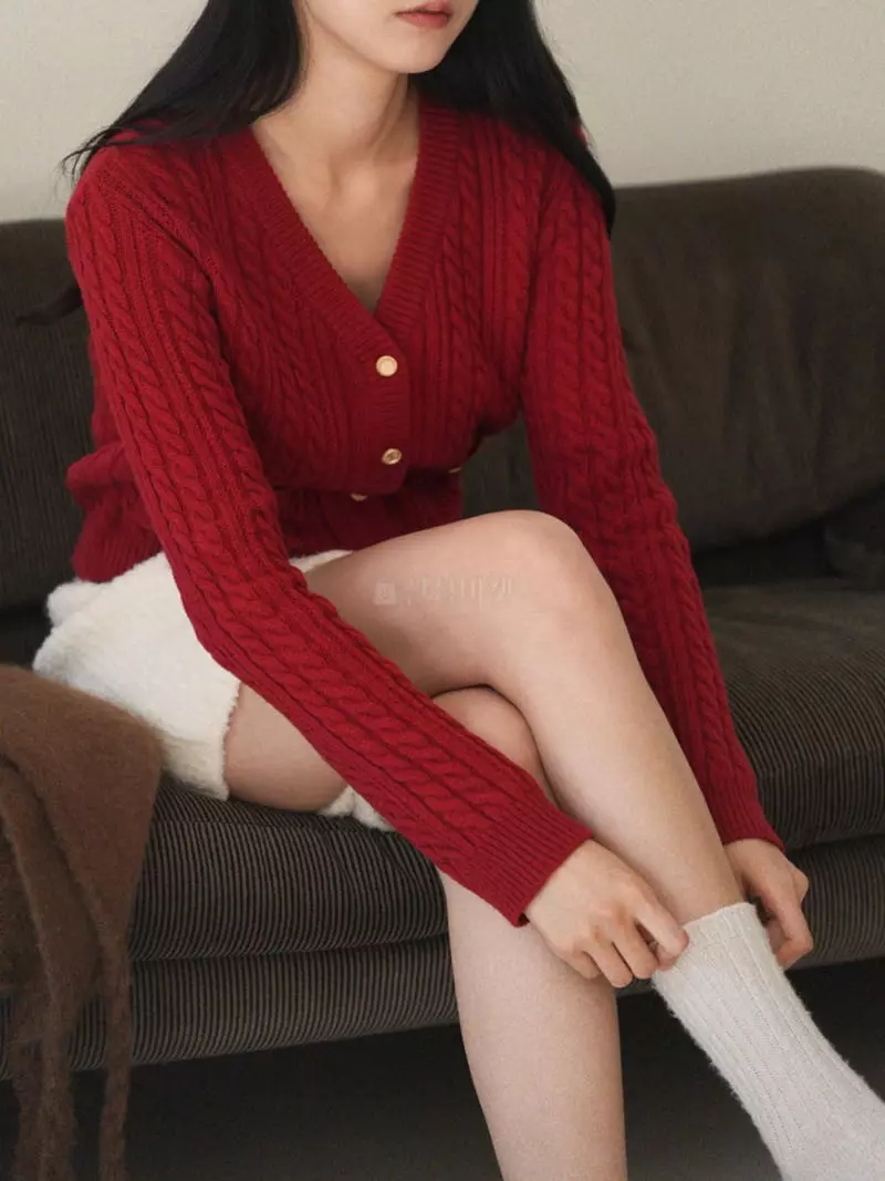 Nan - Korean Women Fashion - #momslook - Royal Cardigan - 5