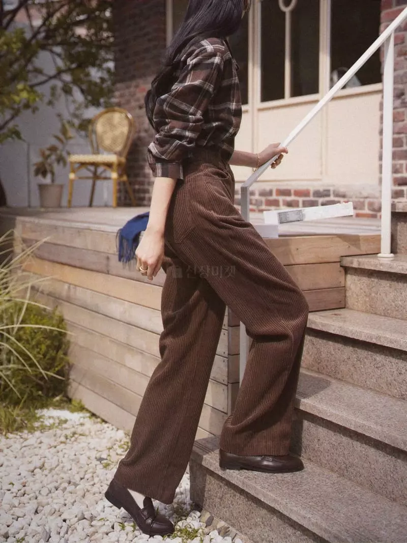 Nan - Korean Women Fashion - #womensfashion - Double Rin Check Shirt - 4