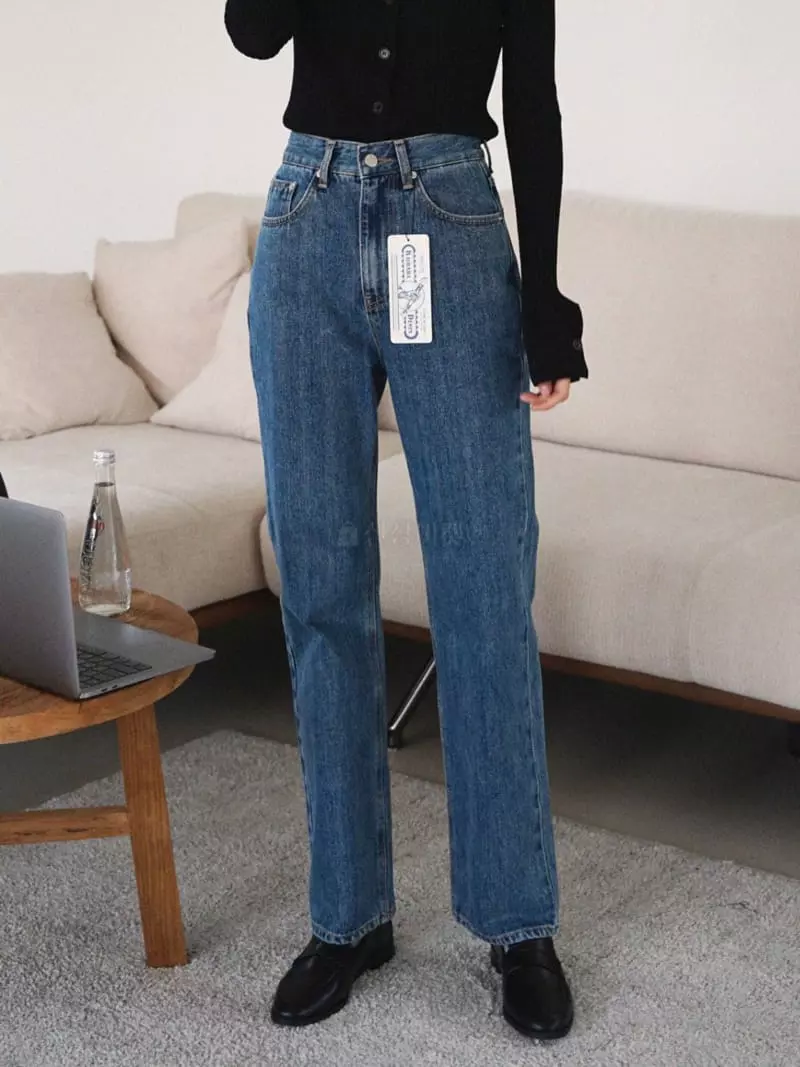 Nan - Korean Women Fashion - #shopsmall - Hara Jeans - 3