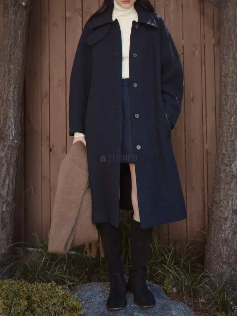 Nan - Korean Women Fashion - #womensfashion - Merry No Bookle Coat - 7