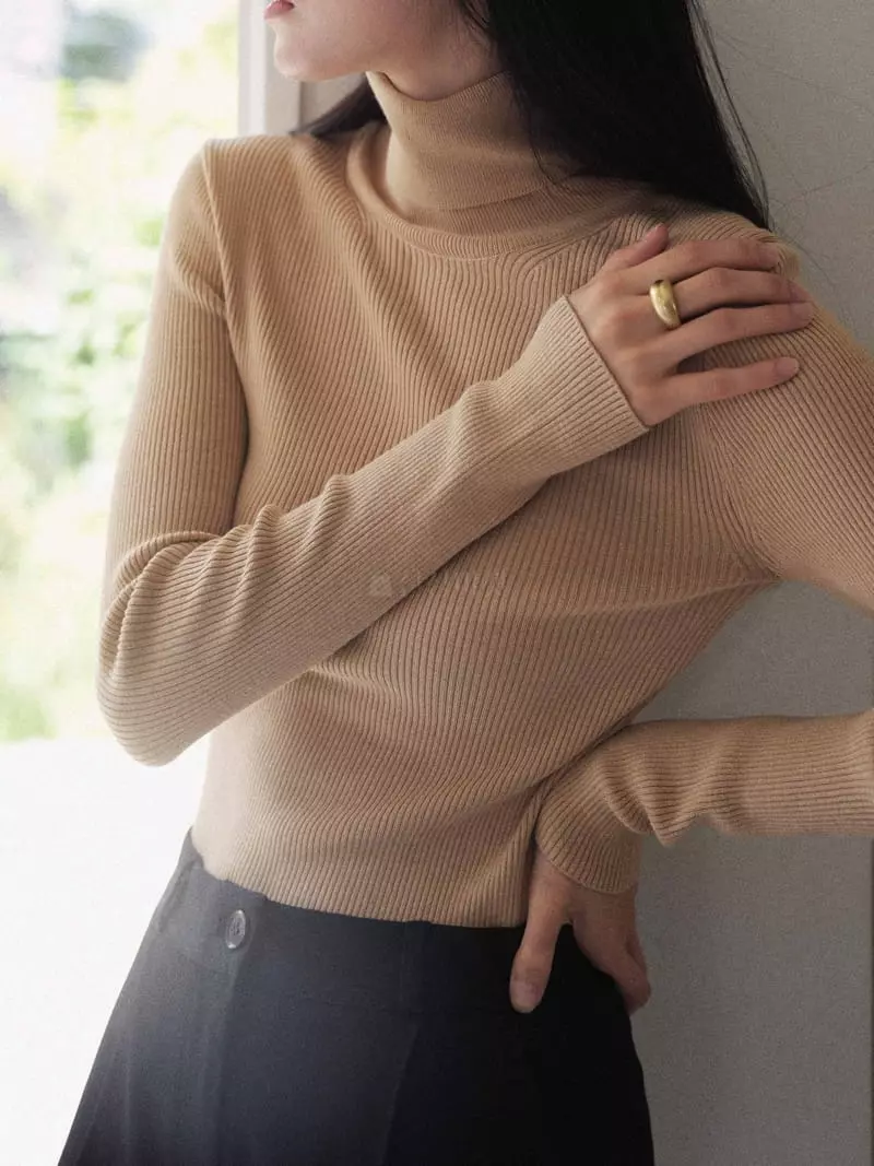 Nan - Korean Women Fashion - #womensfashion - Lived Knit Tee - 2
