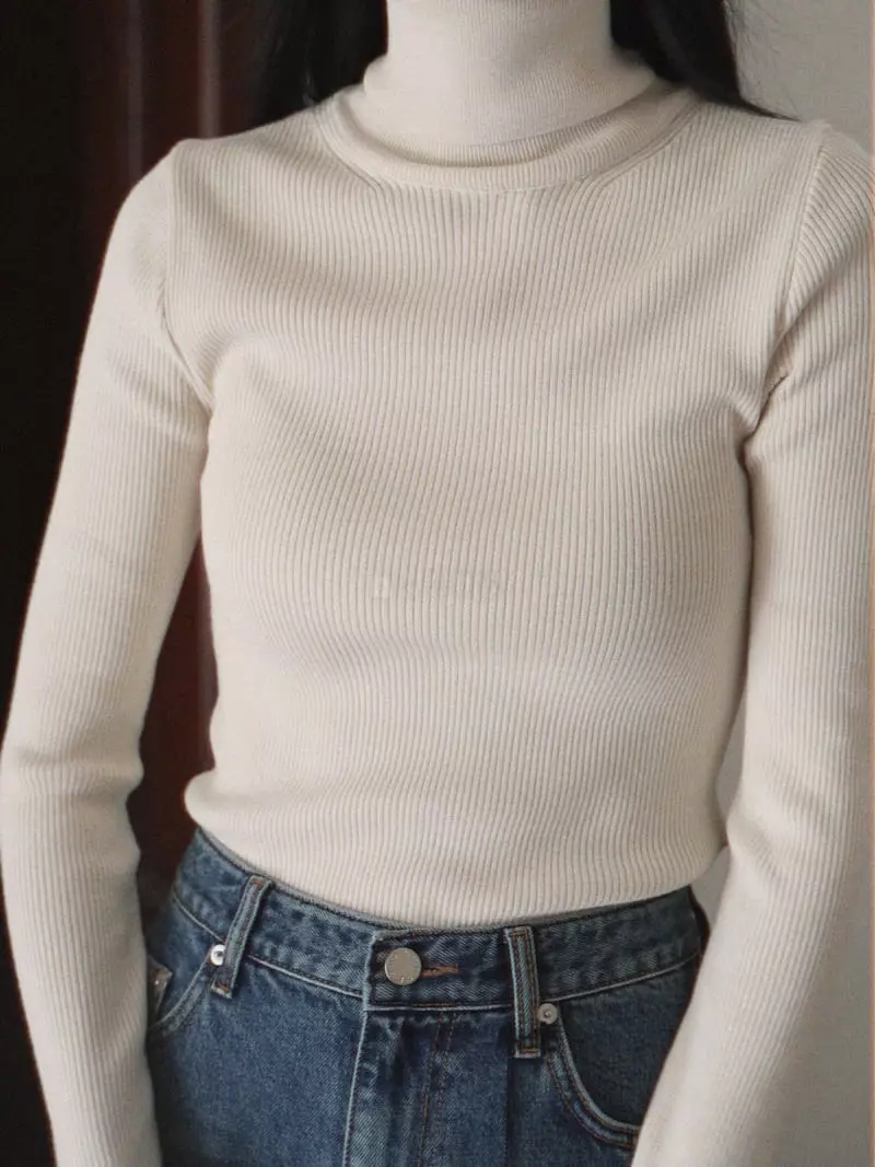Nan - Korean Women Fashion - #womensfashion - Lived Knit Tee - 6