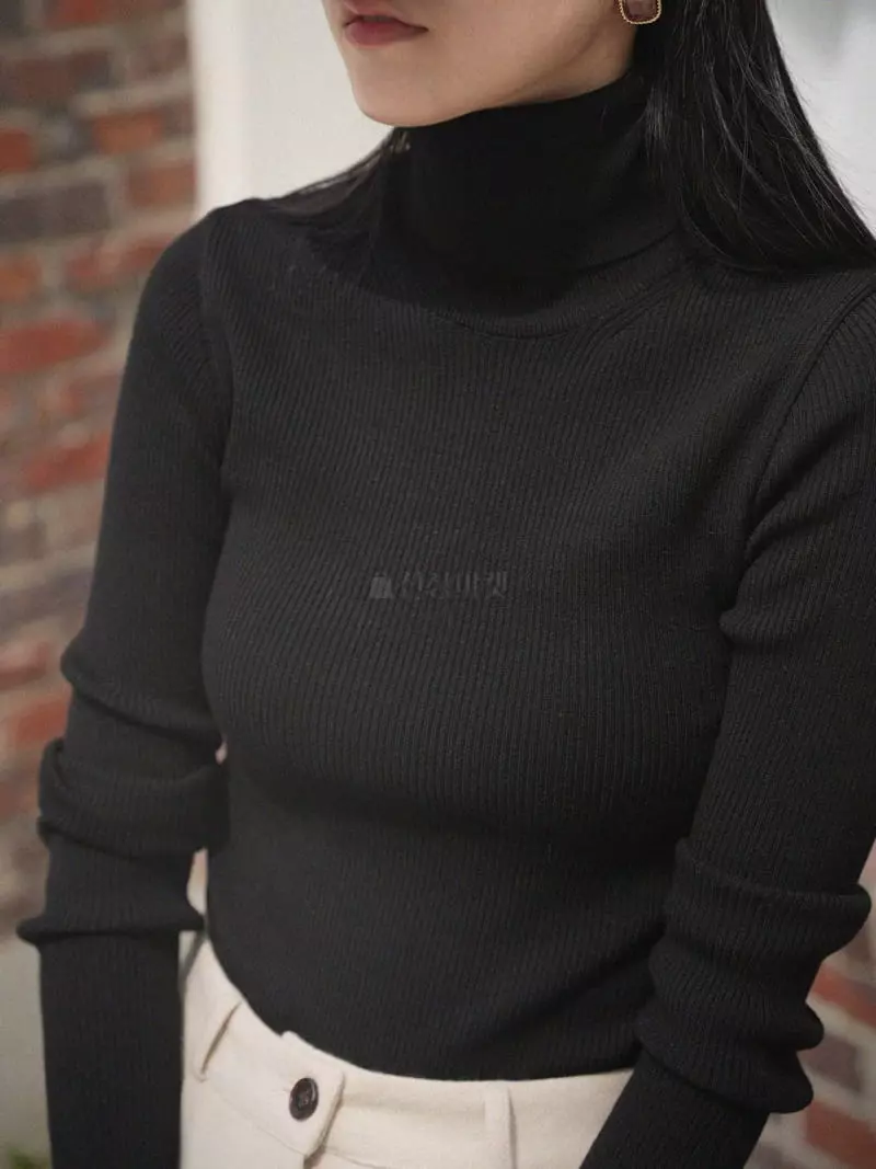 Nan - Korean Women Fashion - #womensfashion - Lived Knit Tee - 8