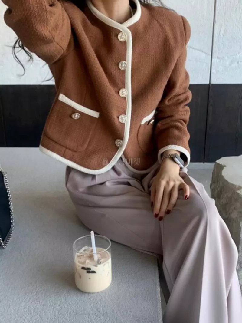 Nave - Korean Women Fashion - #womensfashion - Twid Jacket - 4
