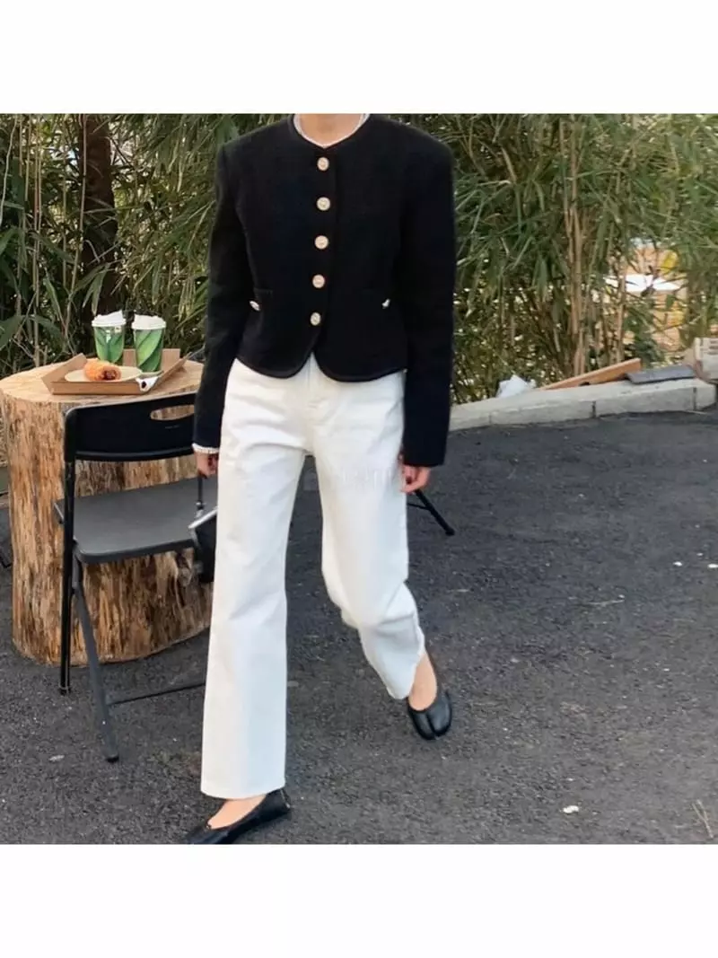 Nave - Korean Women Fashion - #momslook - Twid Jacket - 6