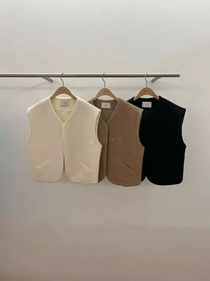 Nave - Korean Women Fashion - #momslook - You Are Vest - 8
