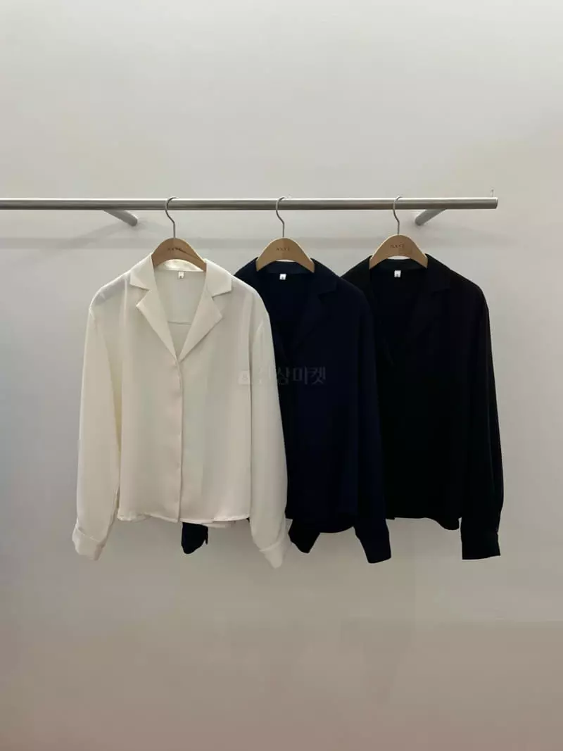 Nave - Korean Women Fashion - #momslook - Sandy Blouse - 12