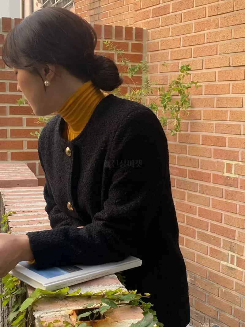 Nave - Korean Women Fashion - #momslook - Lening Jacket - 3